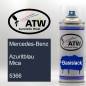 Preview: Mercedes-Benz, Azuritblau Mica, 5366: 400ml Sprühdose, von ATW Autoteile West.